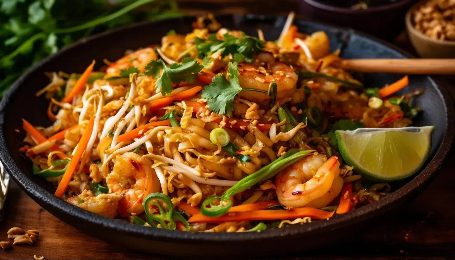 Pad Thai Pad Thai https://4kym48m6w0dj35od.public.blob.vercel-storage.com/dishes/internal/pad-thai-1759496726762.webp